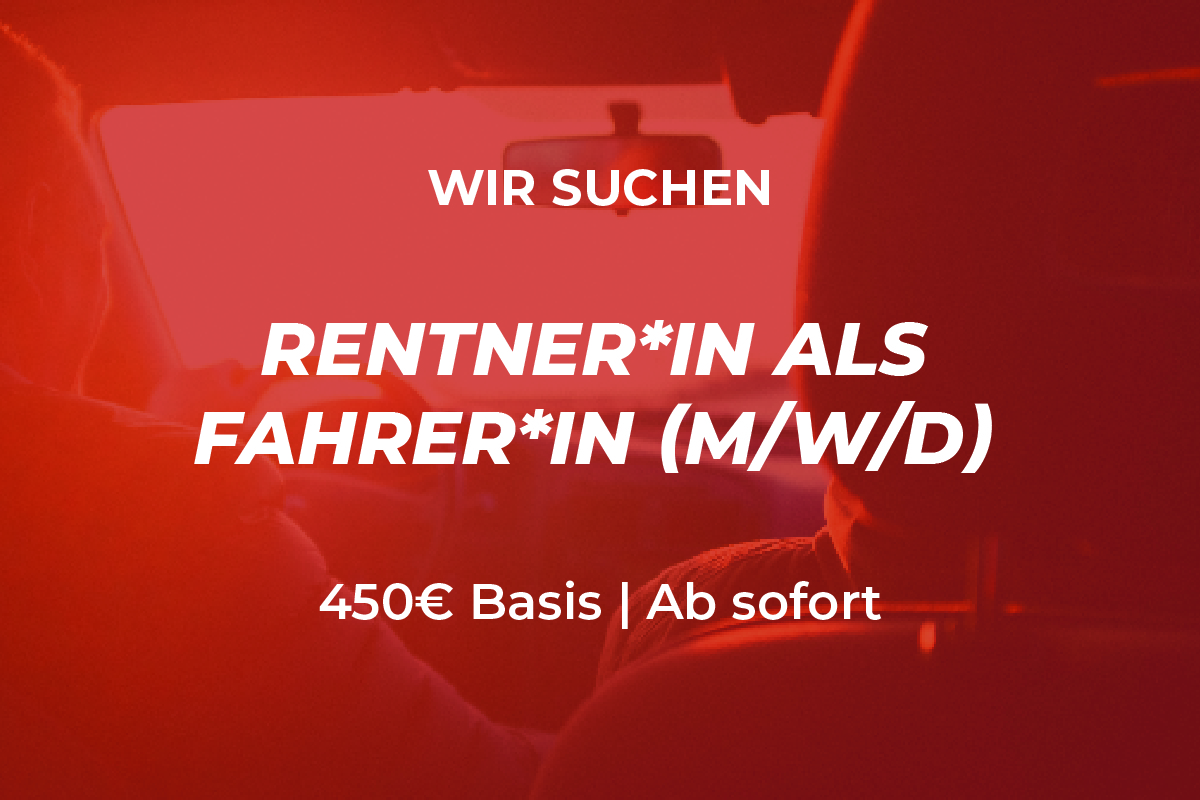 Engagierter Rentner gesucht! Engagierter Rentner gesucht!