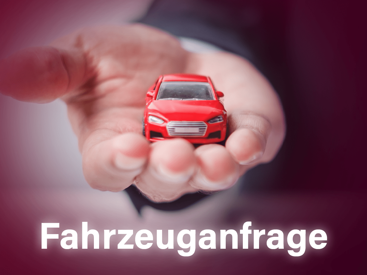 Fahrzeuganfrage